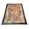 Handmade Vegetable Kelim 5' 9" x 7' 9" (ft) - No. Y39208