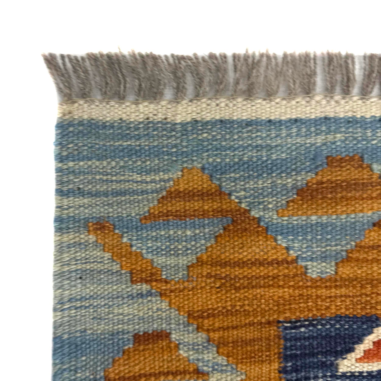 Handmade Vegetable Kilim 5' 0" x 6' 9" (ft) - No. Y39209