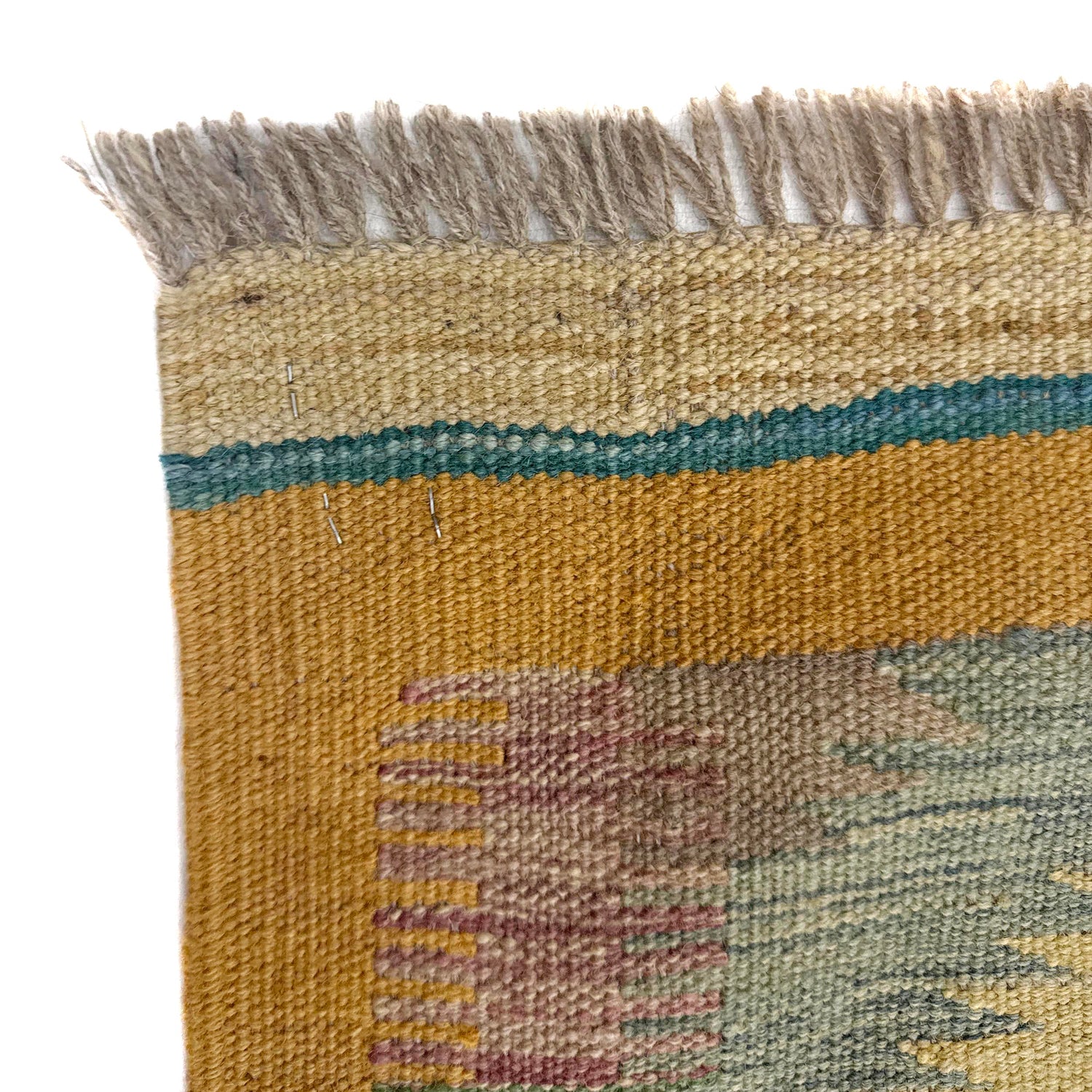 Handmade Vegetable Kilim 4' 11" x 6' 6" (ft) - No. Y39211