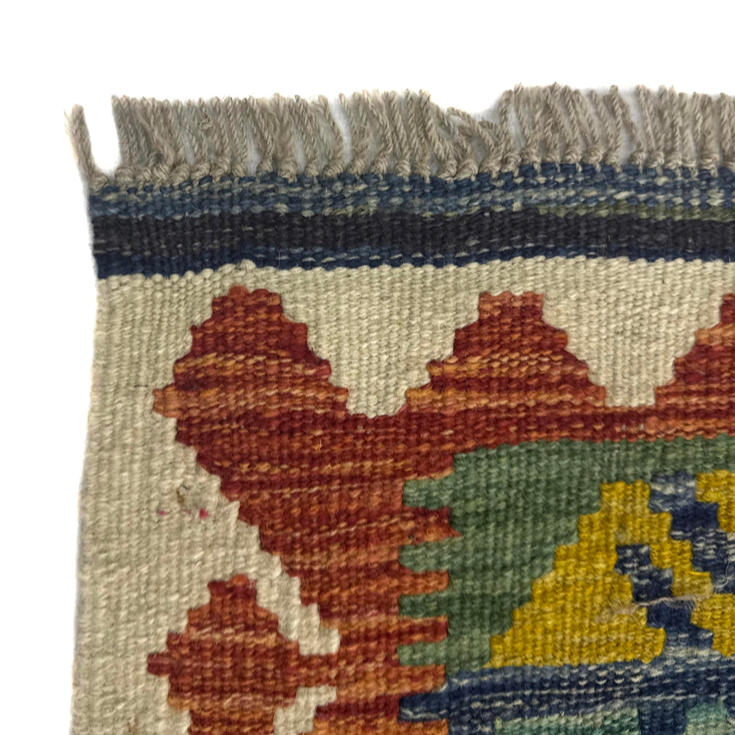Handmade Vegetable Kelim 4' 1" x 6' 0" (ft) - No. Y39213
