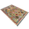 Handmade Vegetable Kilim 3' 11" x 5' 10" (ft) - No. Y39214