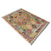 Handmade Vegetable Kilim 3' 11" x 5' 10" (ft) - No. Y39214
