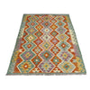 Handmade Vegetable Kilim 4' 0" x 5' 11" (ft) - No. Y39215