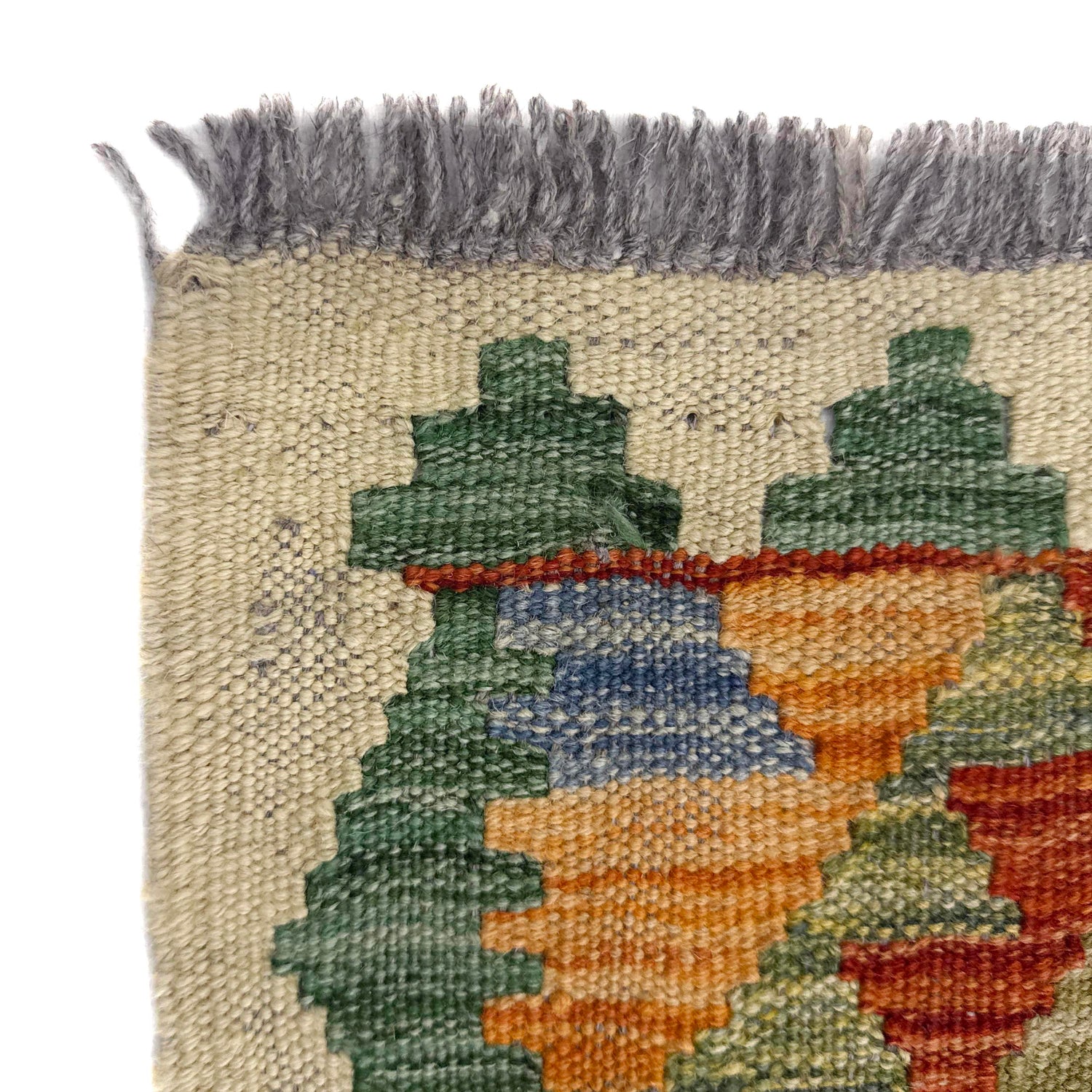 Handmade Vegetable Kelim 3' 11" x 5' 11" (ft) - No. Y39216