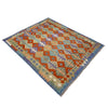 Handmade Vegetable Kilim 5' 10" x 7' 6" (ft) - No. Y39219