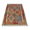 Handmade Vegetable Kelim 3' 5" x 4' 11" (ft) - No. Y39223
