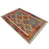 Handmade Vegetable Kelim 3' 5" x 4' 11" (ft) - No. Y39223