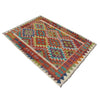 Handmade Vegetable Kelim 3' 5" x 4' 11" (ft) - No. Y39223