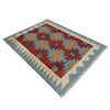 Handmade Vegetable Kilim 2' 10" x 3' 9" (ft) - No. Y39225