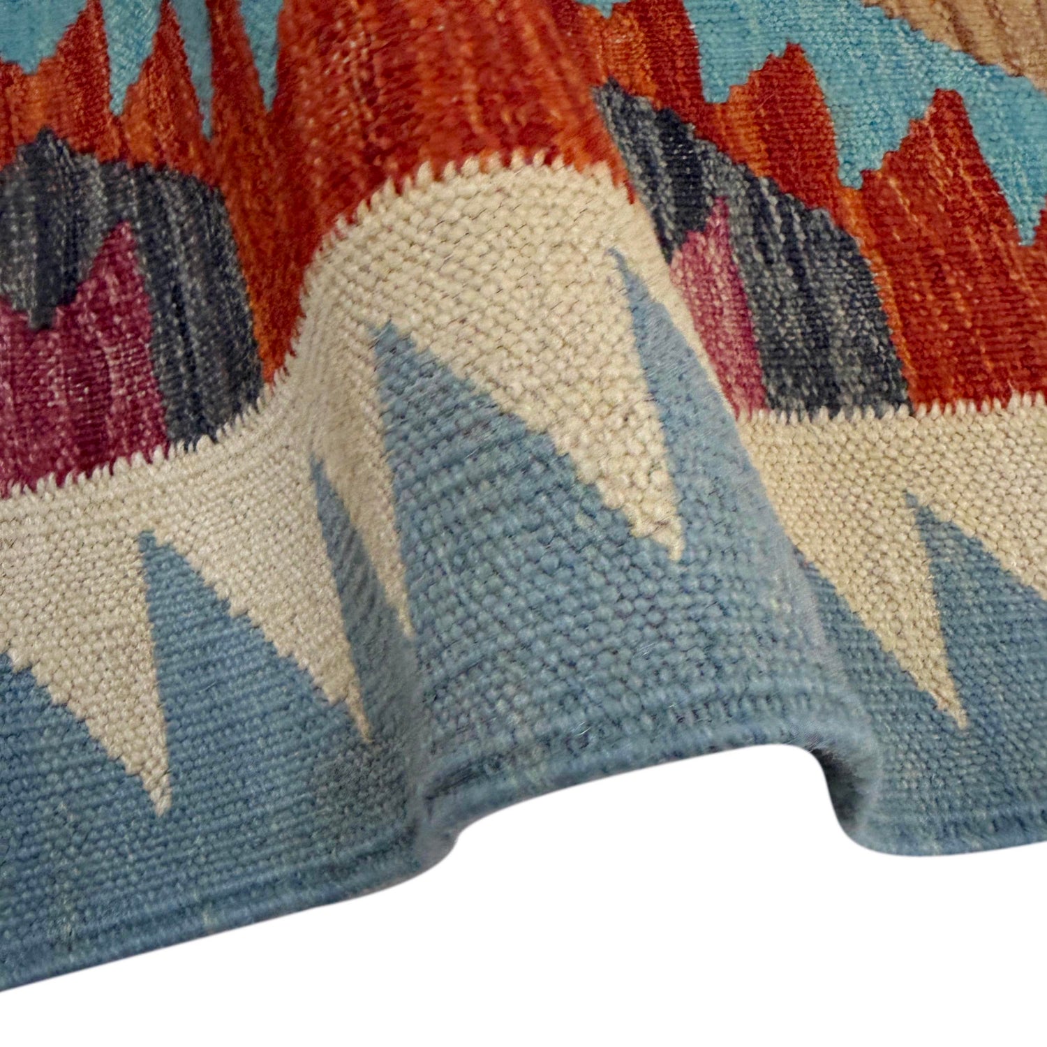 Handmade Vegetable Kilim 2' 10" x 3' 9" (ft) - No. Y39225