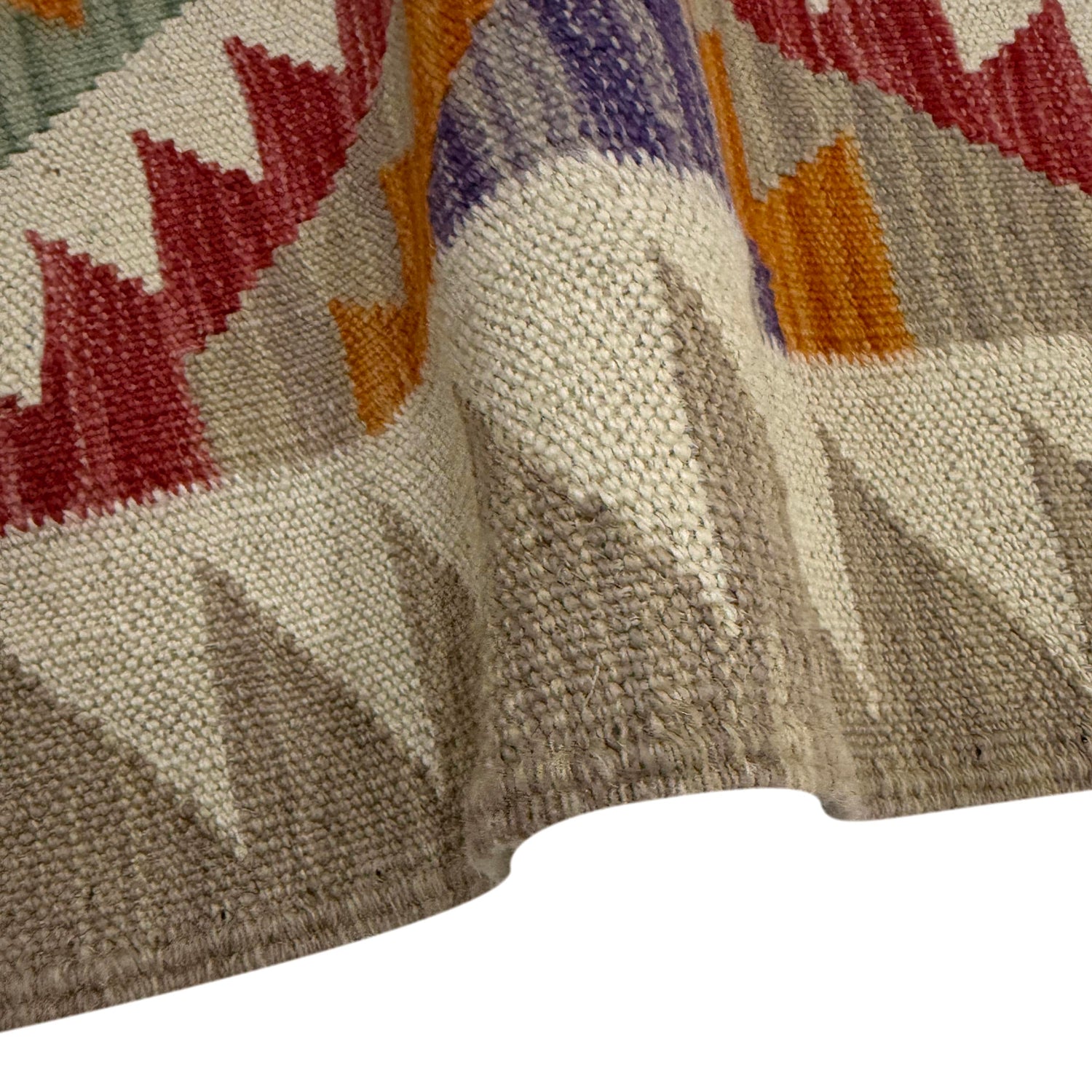 Handmade Vegetable Kelim 2' 9" x 4' 0" (ft) - No. Y39229