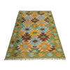 Handmade Vegetable Kilim 2' 8" x 4' 3" (ft) - No. Y39230
