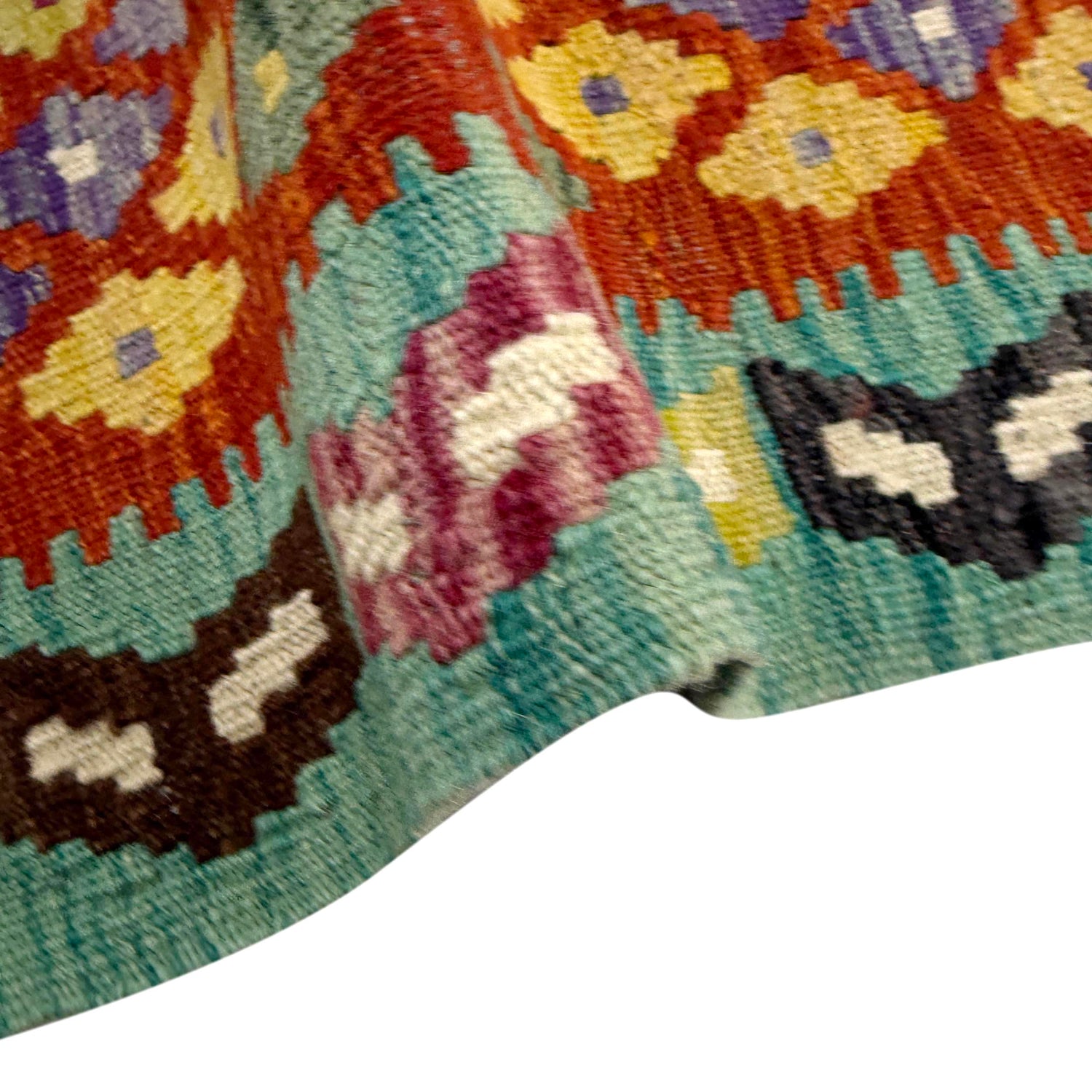 Handmade Vegetable Kelim 2' 7" x 4' 0" (ft) - No. Y39231