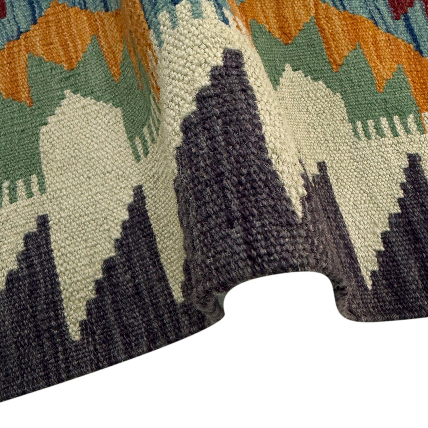 Handmade Vegetable Kilim 2' 10" x 4' 2" (ft) - No. Y39232