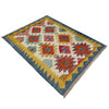 Handmade Vegetable Kelim 2' 7" x 4' 2" (ft) - No. Y39233