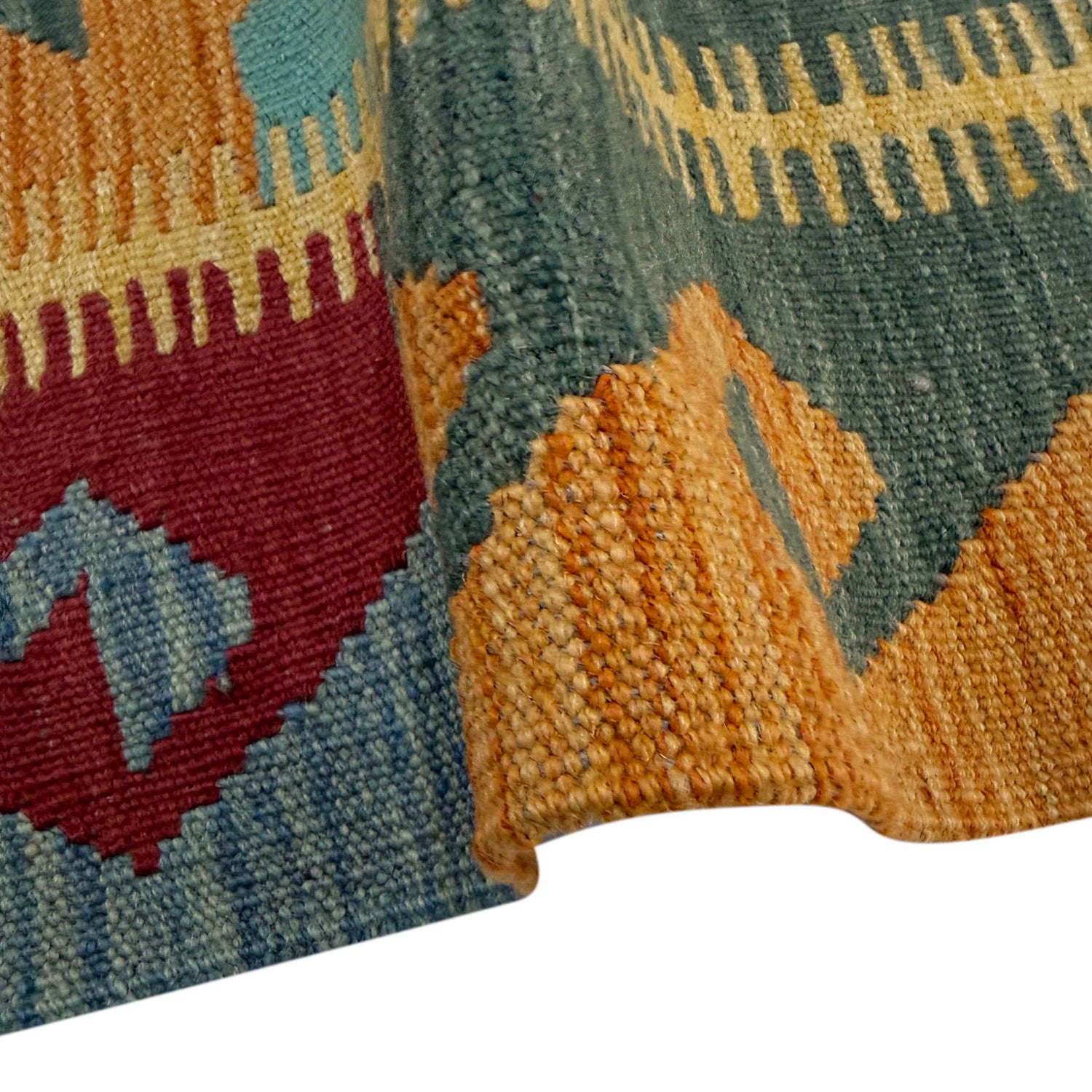 Handmade Vegetable Kelim 2' 11" x 4' 0" (ft) - No. Y39235