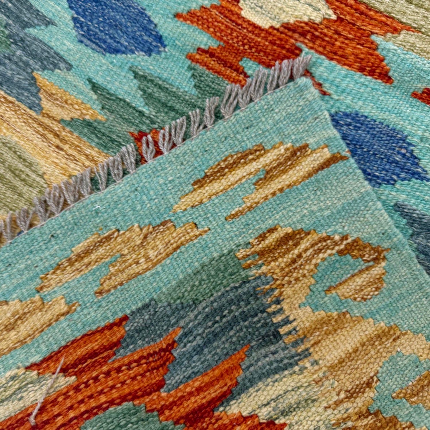 Handmade Vegetable Kilim 2' 7" x 4' 1" (ft) - No. Y39236