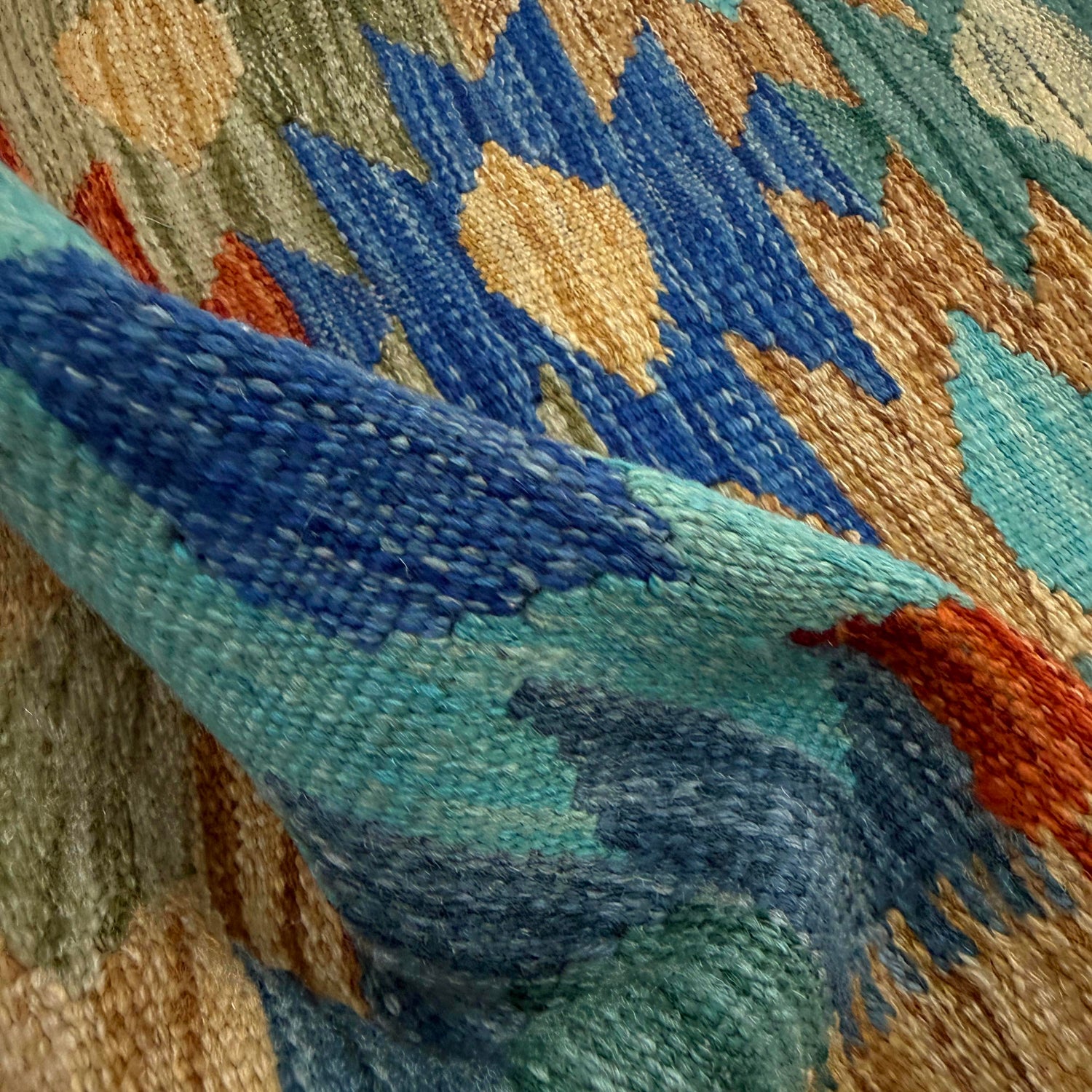 Handmade Vegetable Kilim 2' 7" x 4' 1" (ft) - No. Y39236