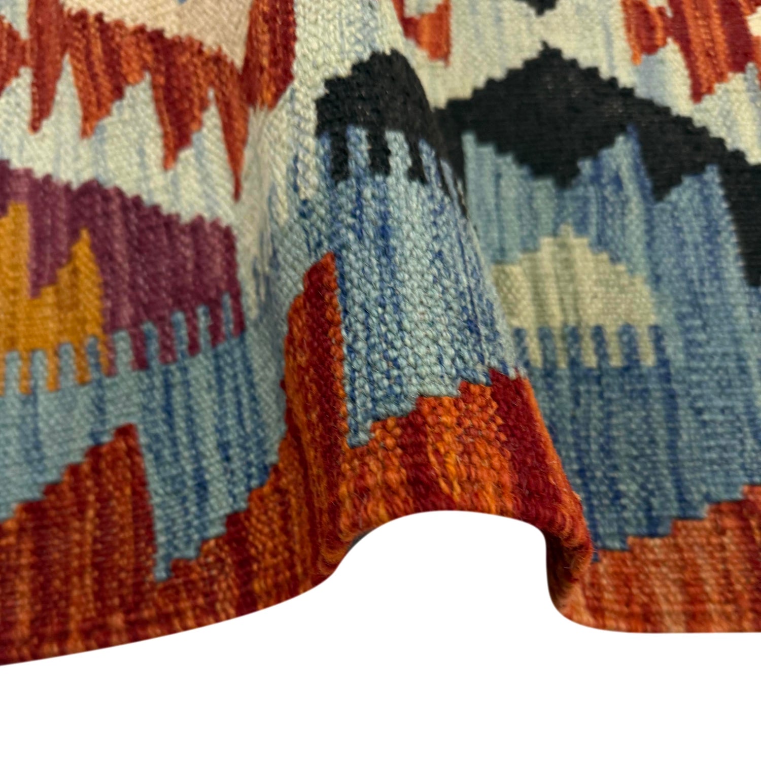 Handmade Vegetable Kelim 2' 8" x 4' 2" (ft) - No. Y39237