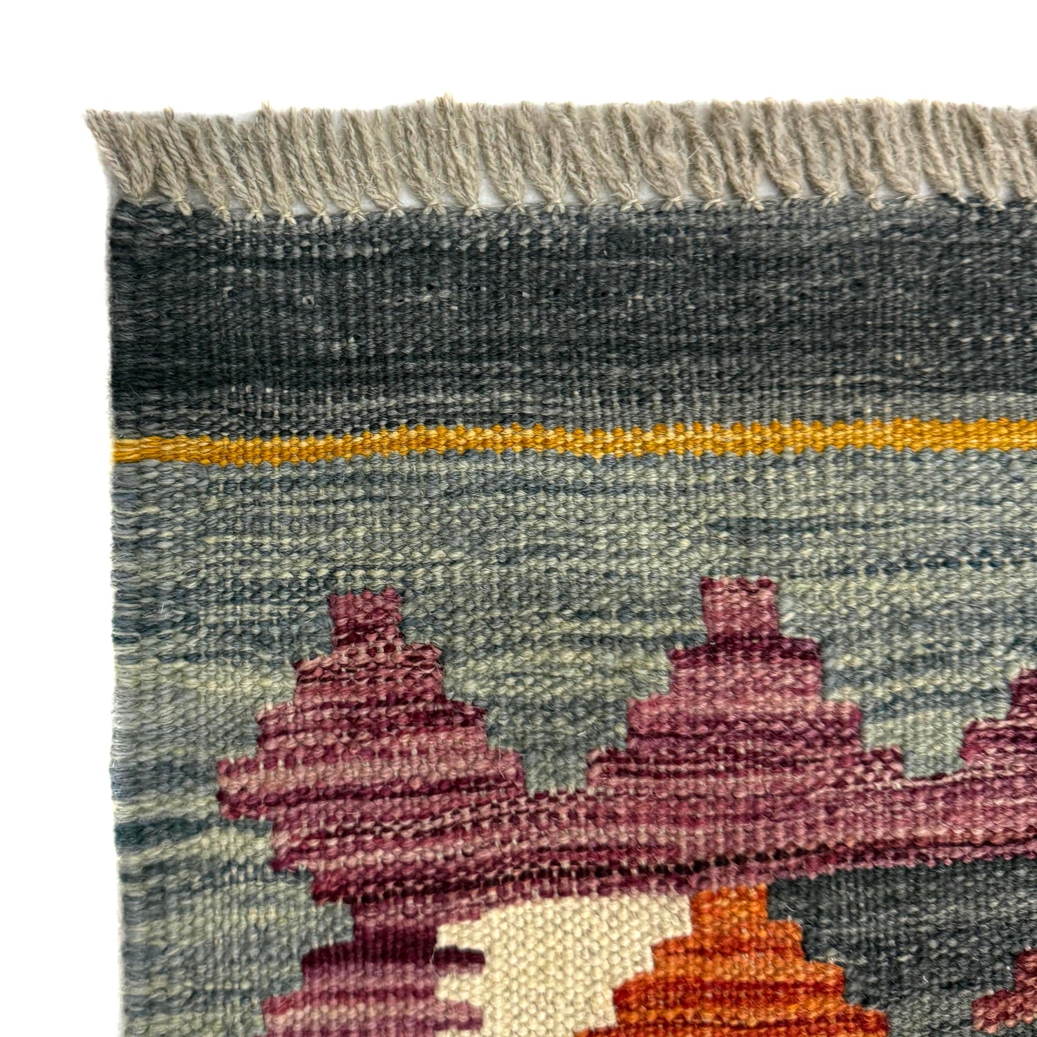 Handmade Vegetable Kelim 2' 8" x 4' 4" (ft) - No. Y39239