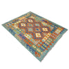 Handmade Vegetable Kelim 4' 11" x 6' 7" (ft) - No. Y39242