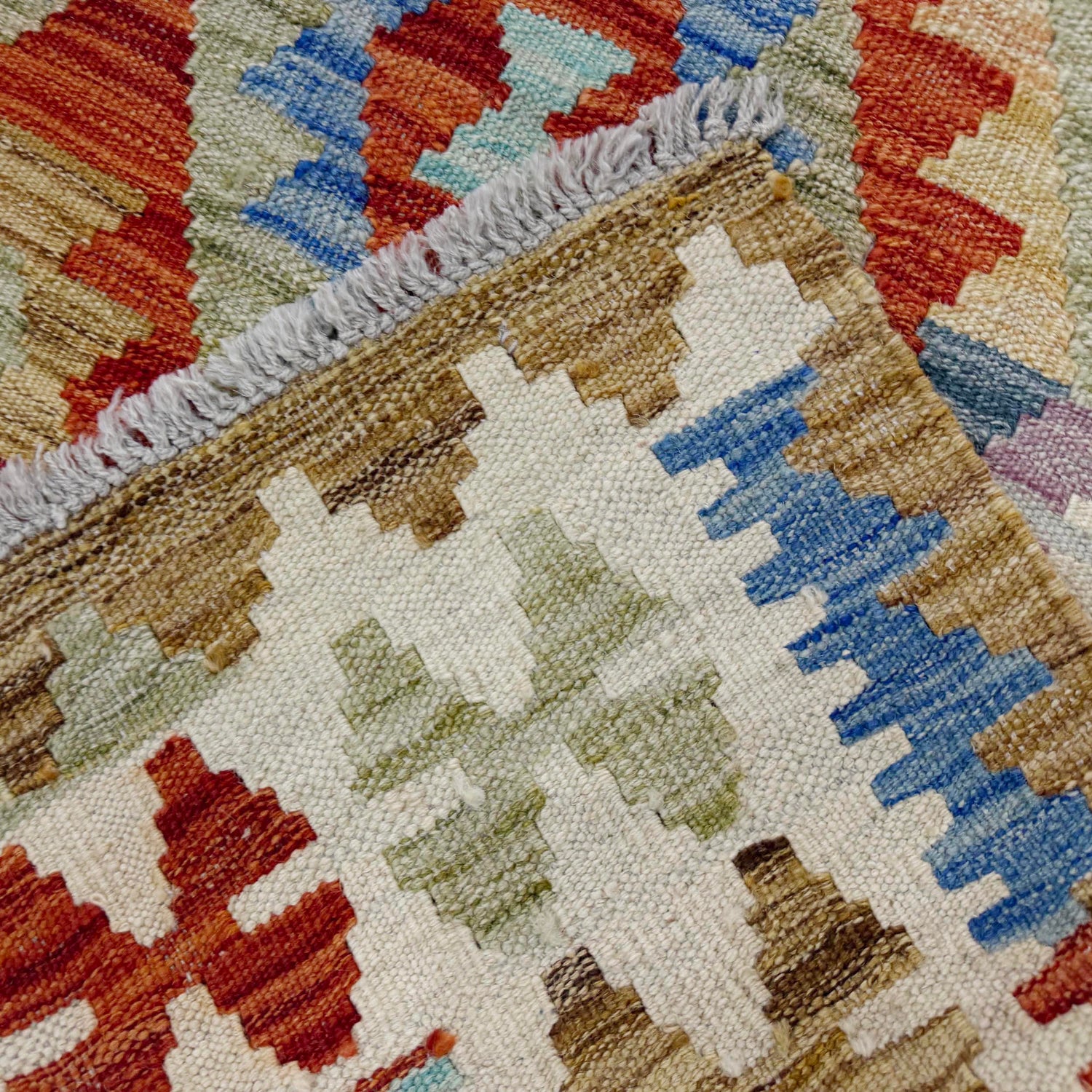Handmade Vegetable Kilim 4' 11" x 6' 3" (ft) - No. Y39243