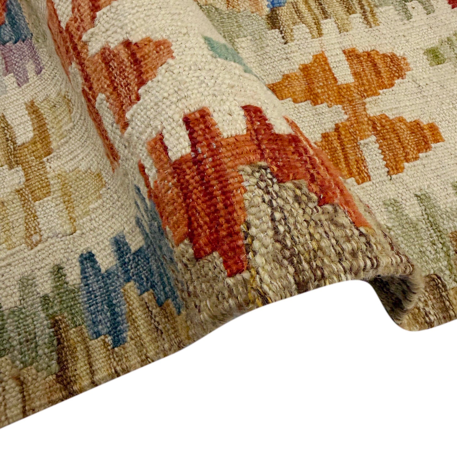 Handmade Vegetable Kilim 4' 11" x 6' 3" (ft) - No. Y39243