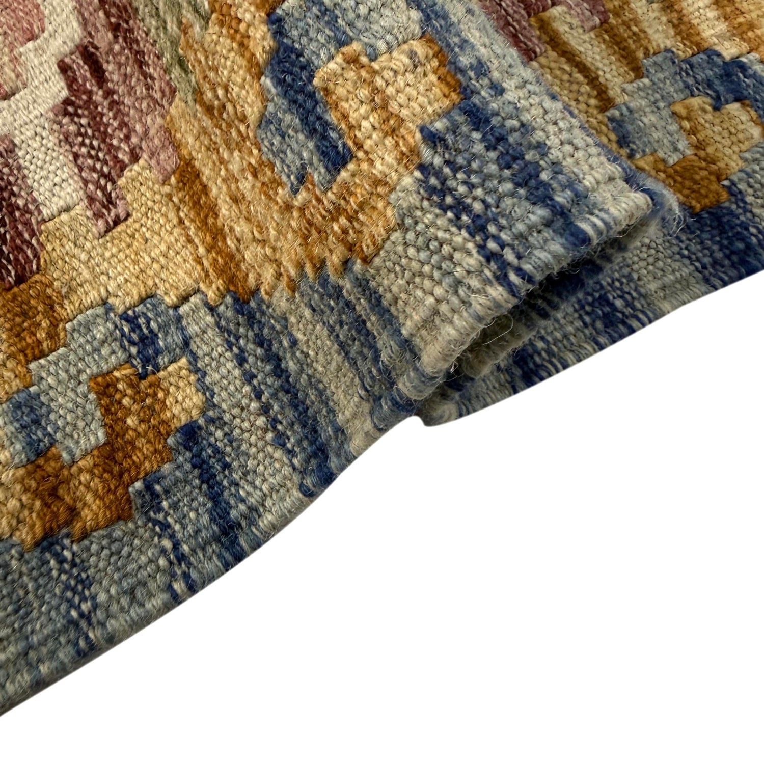 Handmade Vegetable Kilim 4' 11" x 6' 7" (ft) - No. Y39245