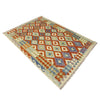 Handmade Vegetable Kelim 4' 5" x 6' 5" (ft) - No. Y39246