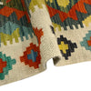 Handmade Vegetable Kilim 5' 1" x 6' 7" (ft) - No. Y39247