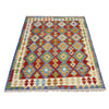 Handmade Vegetable Kelim 5' 1" x 6' 6" (ft) - No. Y39248