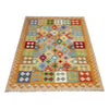 Handmade Vegetable Kilim 5' 0" x 6' 5" (ft) - No. Y39249