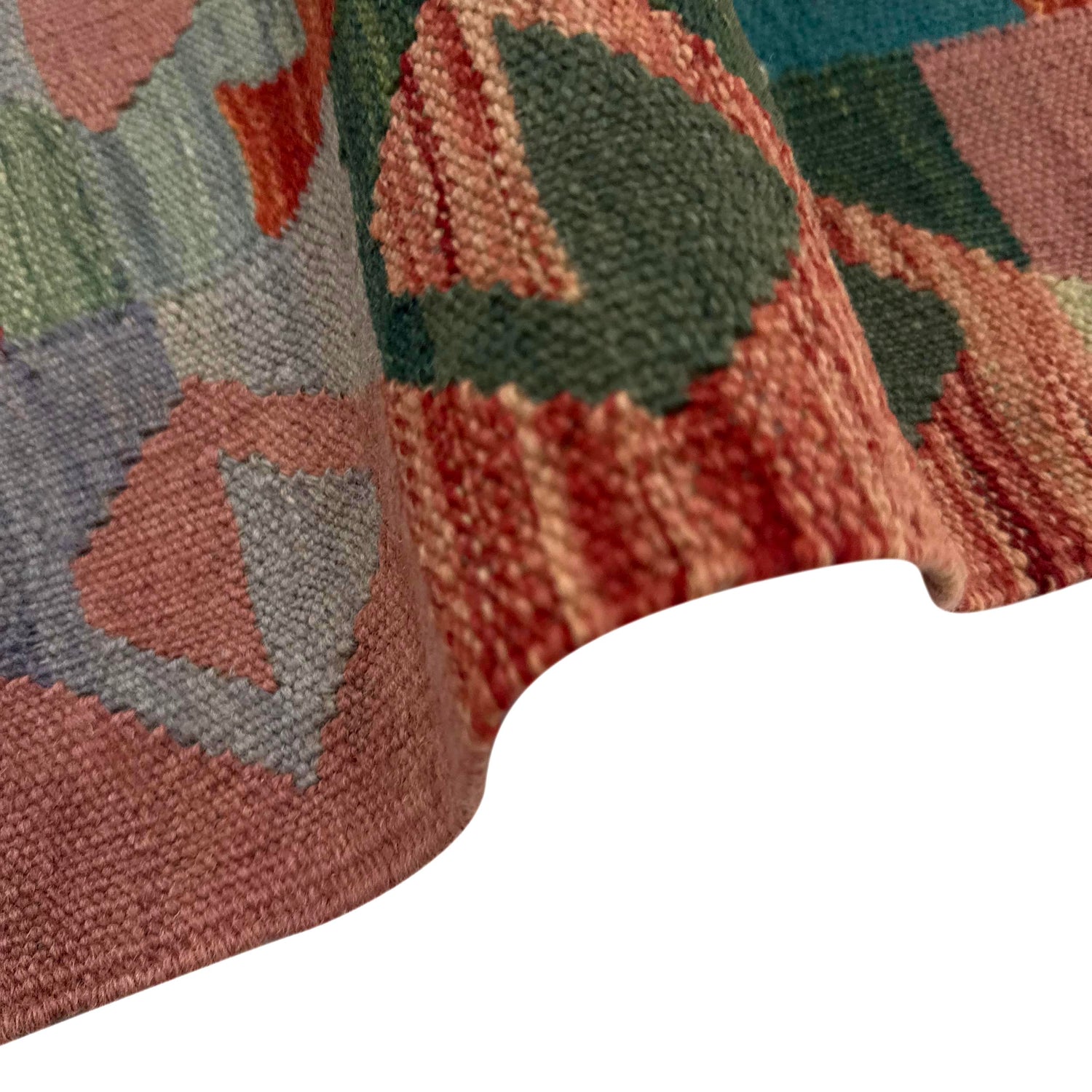 Handmade Vegetable Kelim 4' 11" x 6' 8" (ft) - No. Y39250
