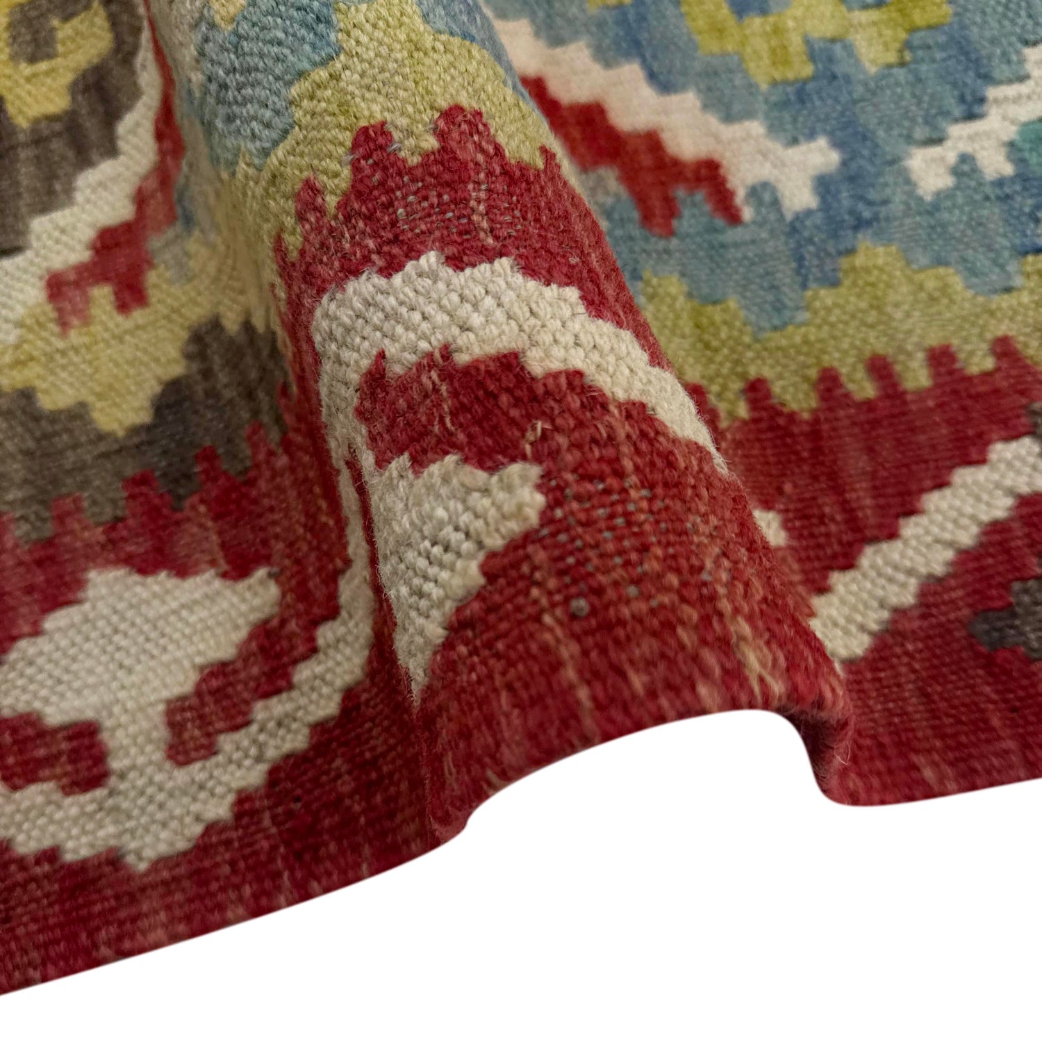 Handmade Vegetable Kilim 4' 11" x 6' 8" (ft) - No. Y39251