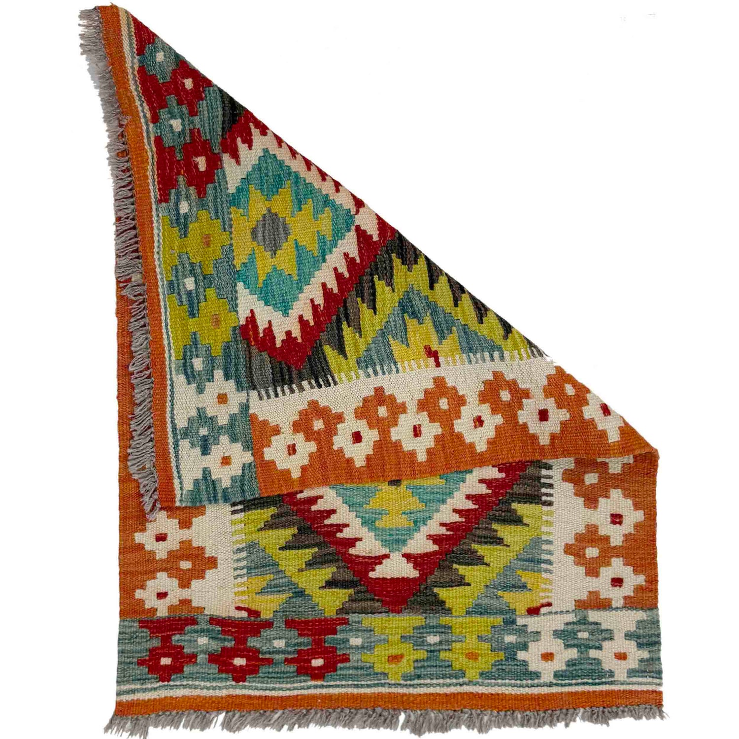 Handmade Vegetable Kelim 2' 0" x 2' 10" (ft) - No. Y39252