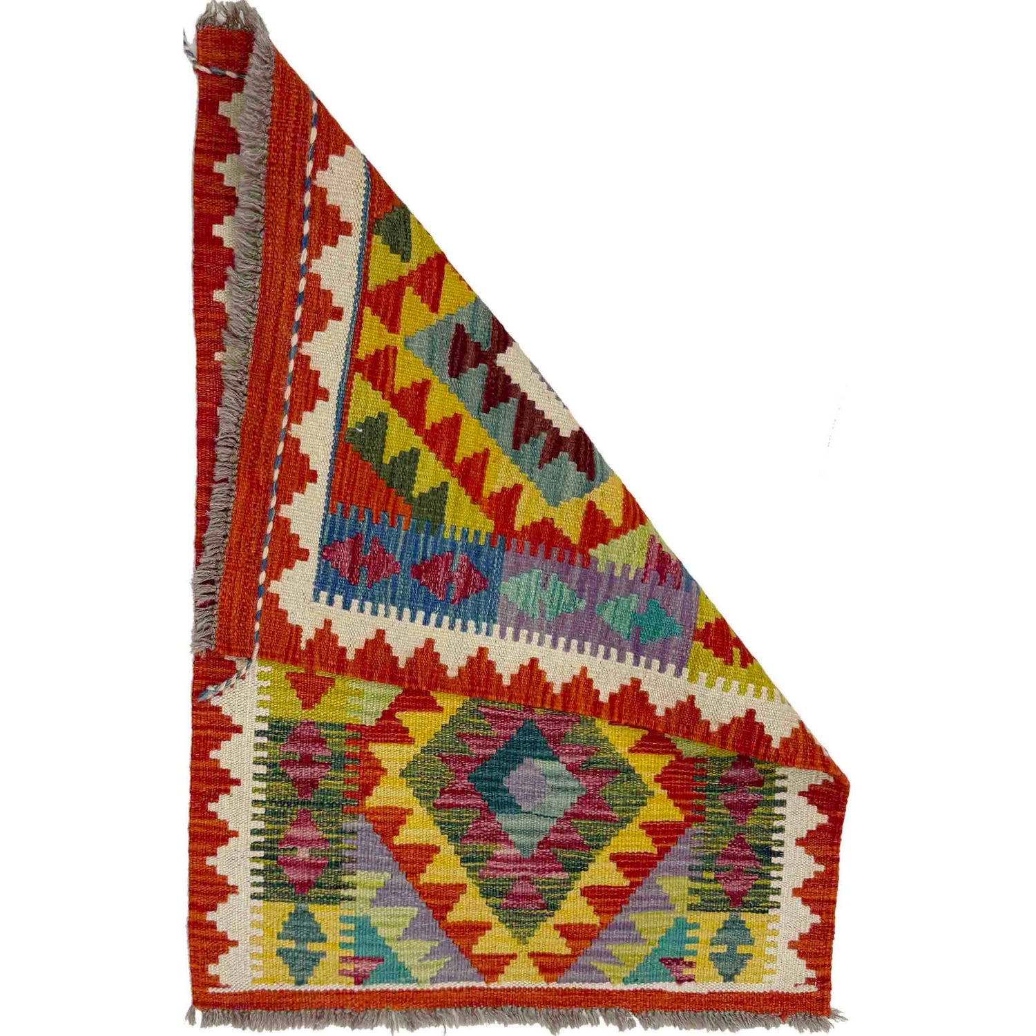 Handmade Vegetable Kilim 2' 2" x 3' 0" (ft) - No. Y39273