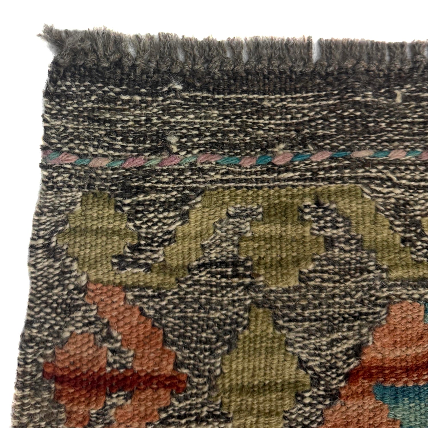 Vegetable Kelim Runner 2' 11" x 9' 11" (ft) - No. Y39282