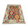 Handmade Vegetable Kilim 3' 3" x 4' 11" (ft) - No. Y39287