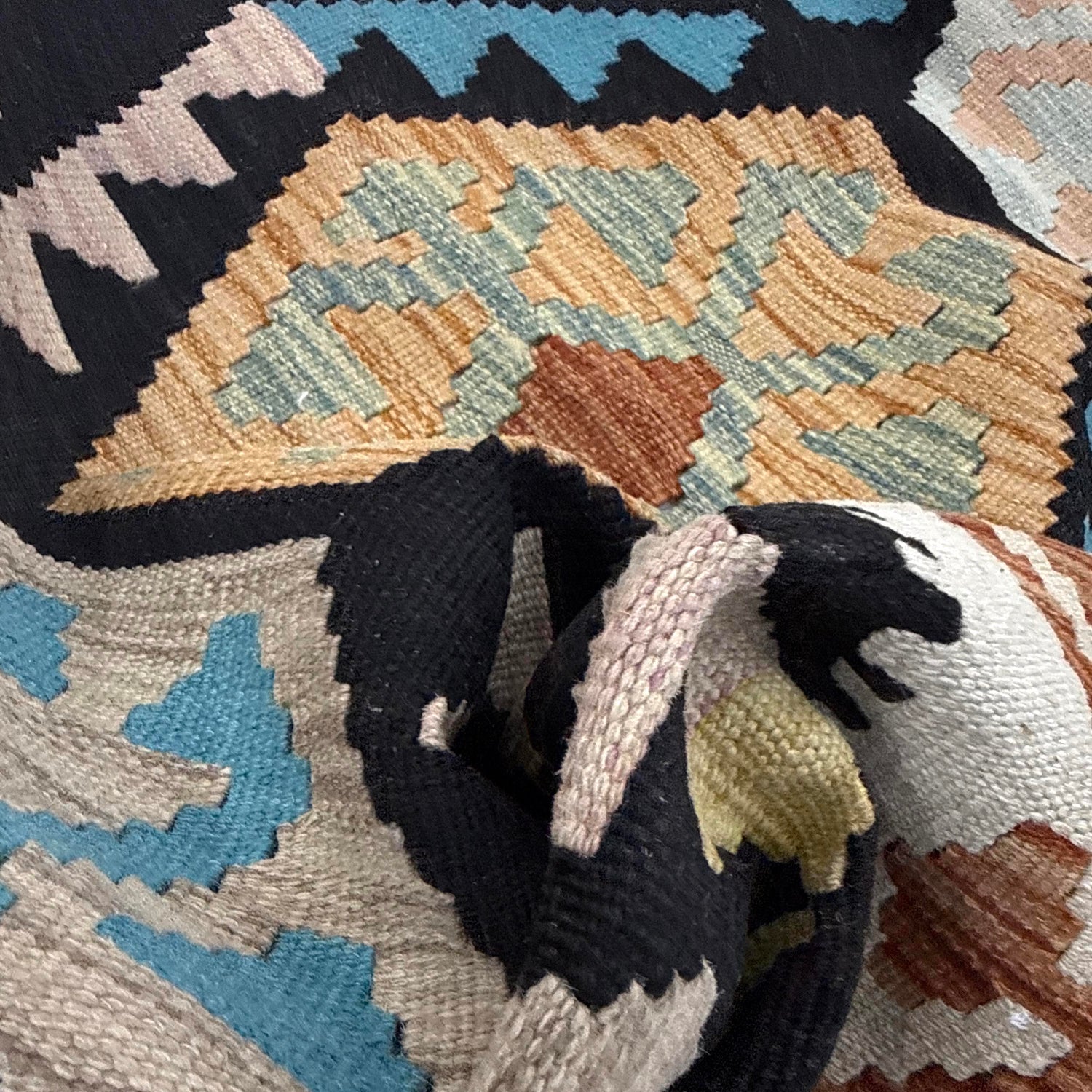Vegetable Kilim Runner 2' 7" x 9' 10" (ft) - No. Y39289