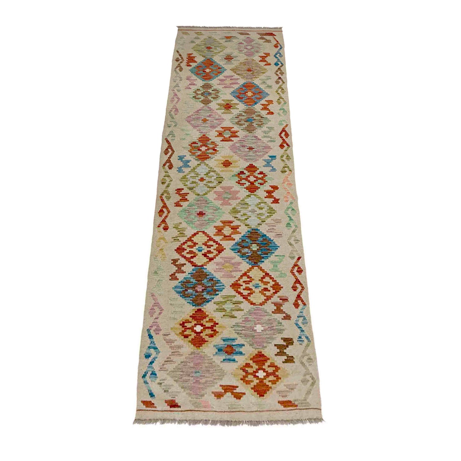Vegetable Kelim Runner 2' 8" x 9' 6" (ft) - No. Y39291