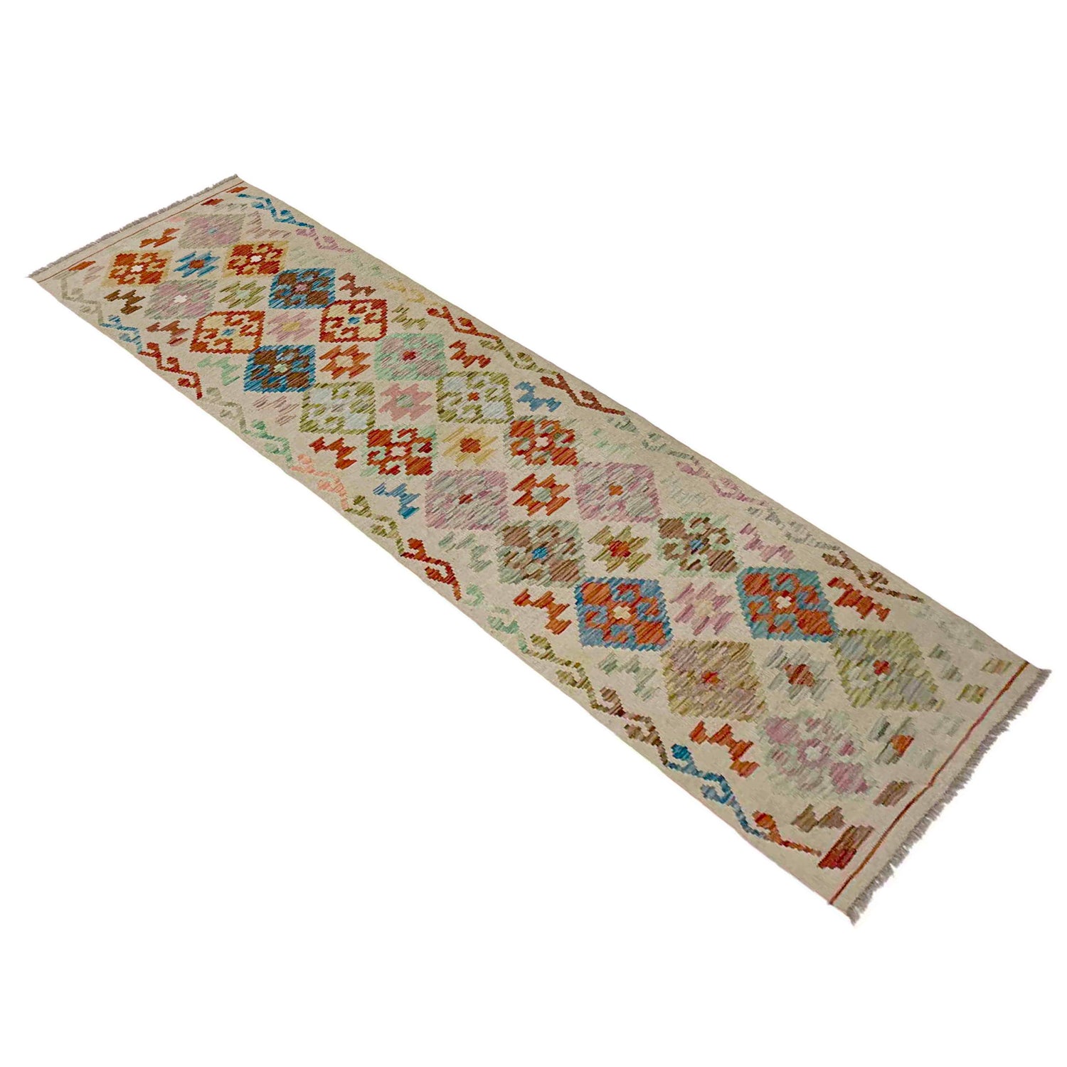 Vegetable Kelim Runner 2' 8" x 9' 6" (ft) - No. Y39291