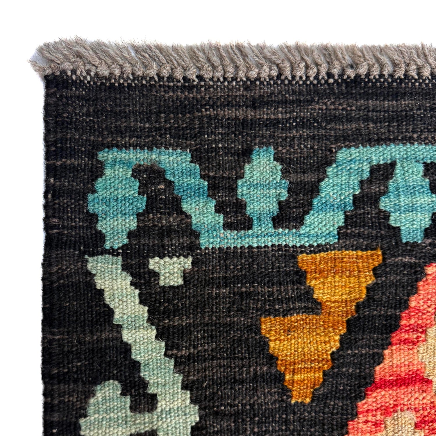 Handmade Vegetable Kilim 8' 2" x 11' 3" (ft) - No. Y39297