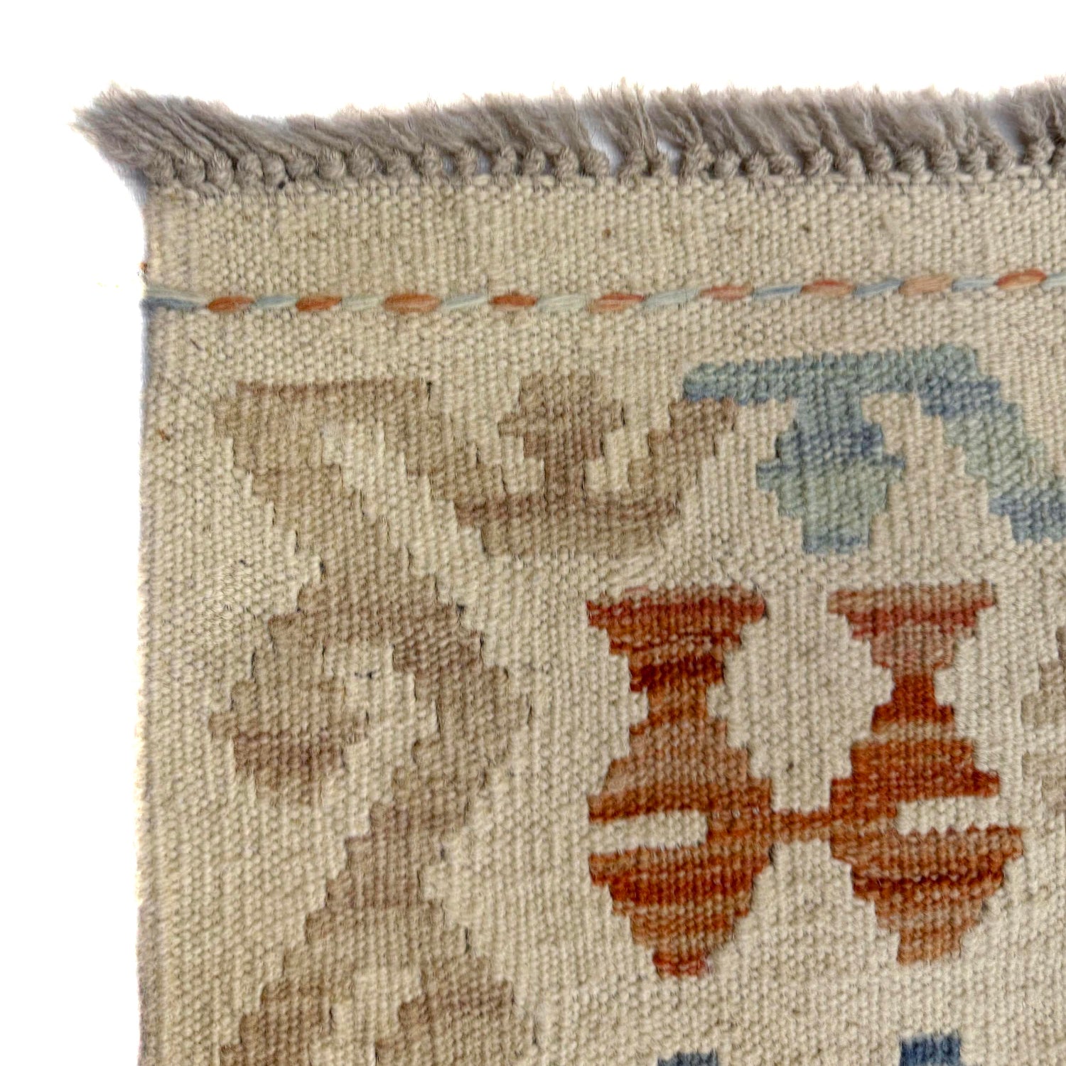 Handmade Vegetable Kilim 8' 5" x 9' 9" (ft) - No. Y39298