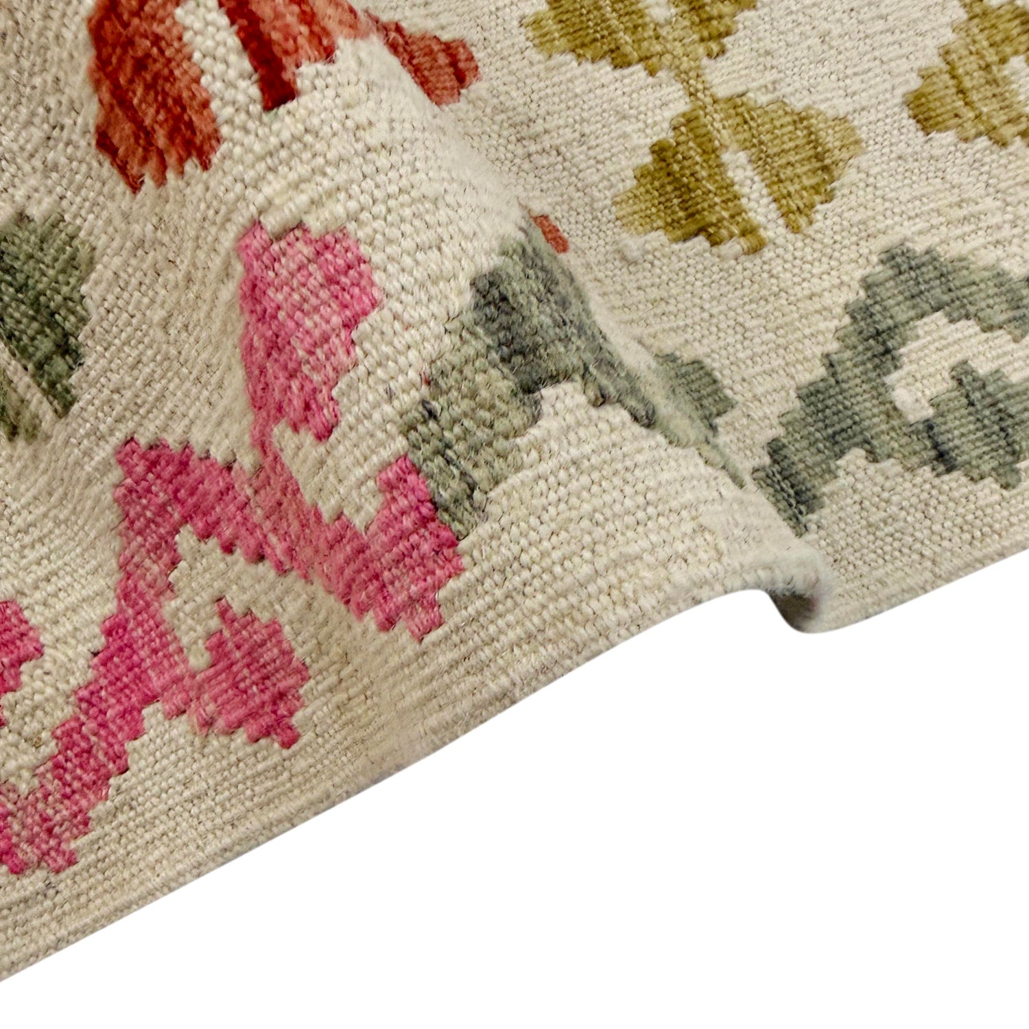 Handmade Vegetable Kilim 8' 5" x 9' 9" (ft) - No. Y39298