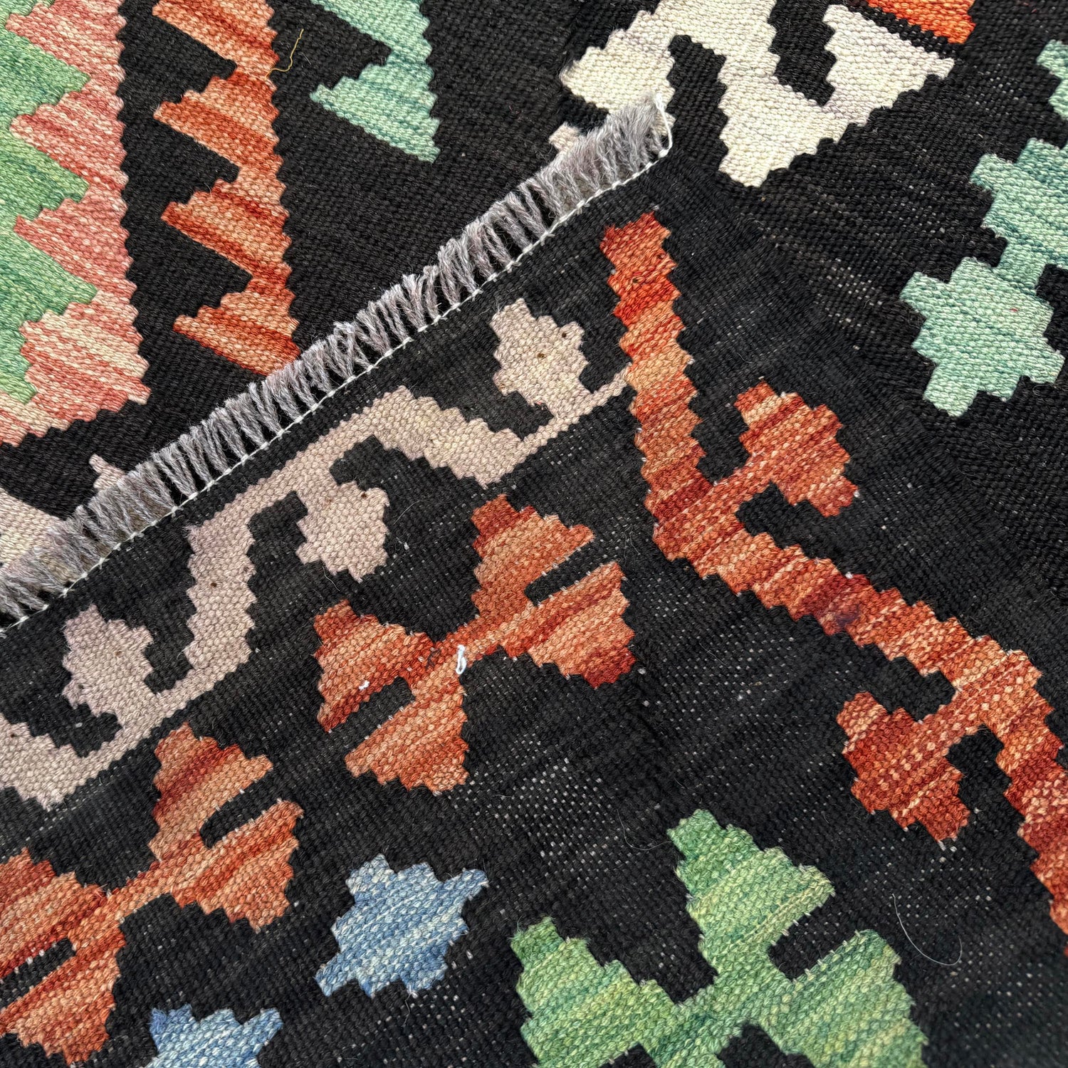 Handmade Vegetable Kilim 10' 0" x 12' 10" (ft) - No. Y39300