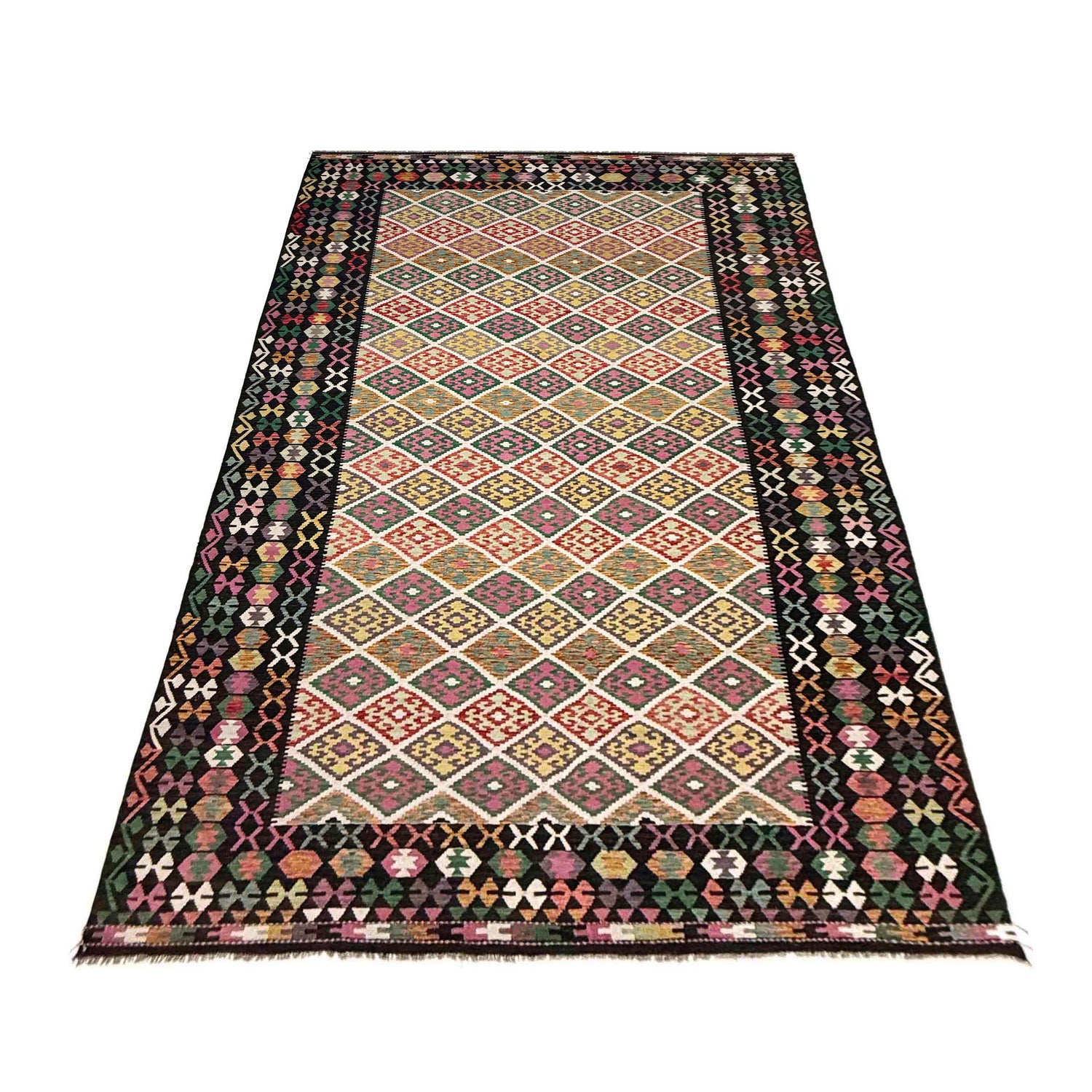 Handmade Vegetable Kelim 9' 7" x 16' 4" (ft) - No. Y39301