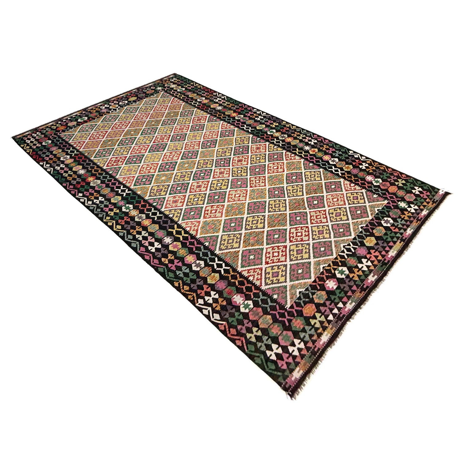 Handmade Vegetable Kelim 9' 7" x 16' 4" (ft) - No. Y39301