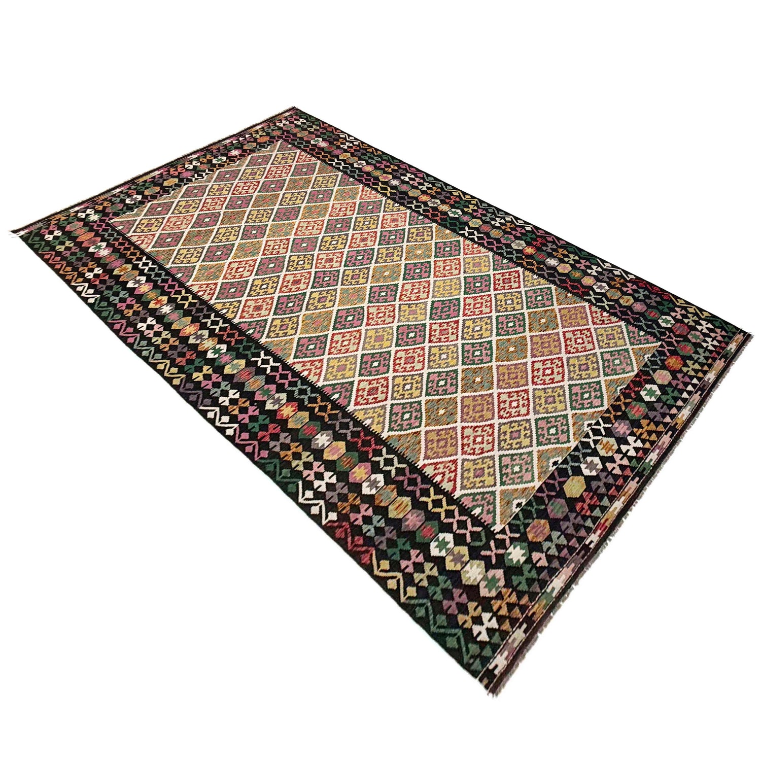 Handmade Vegetable Kelim 9' 7" x 16' 4" (ft) - No. Y39301