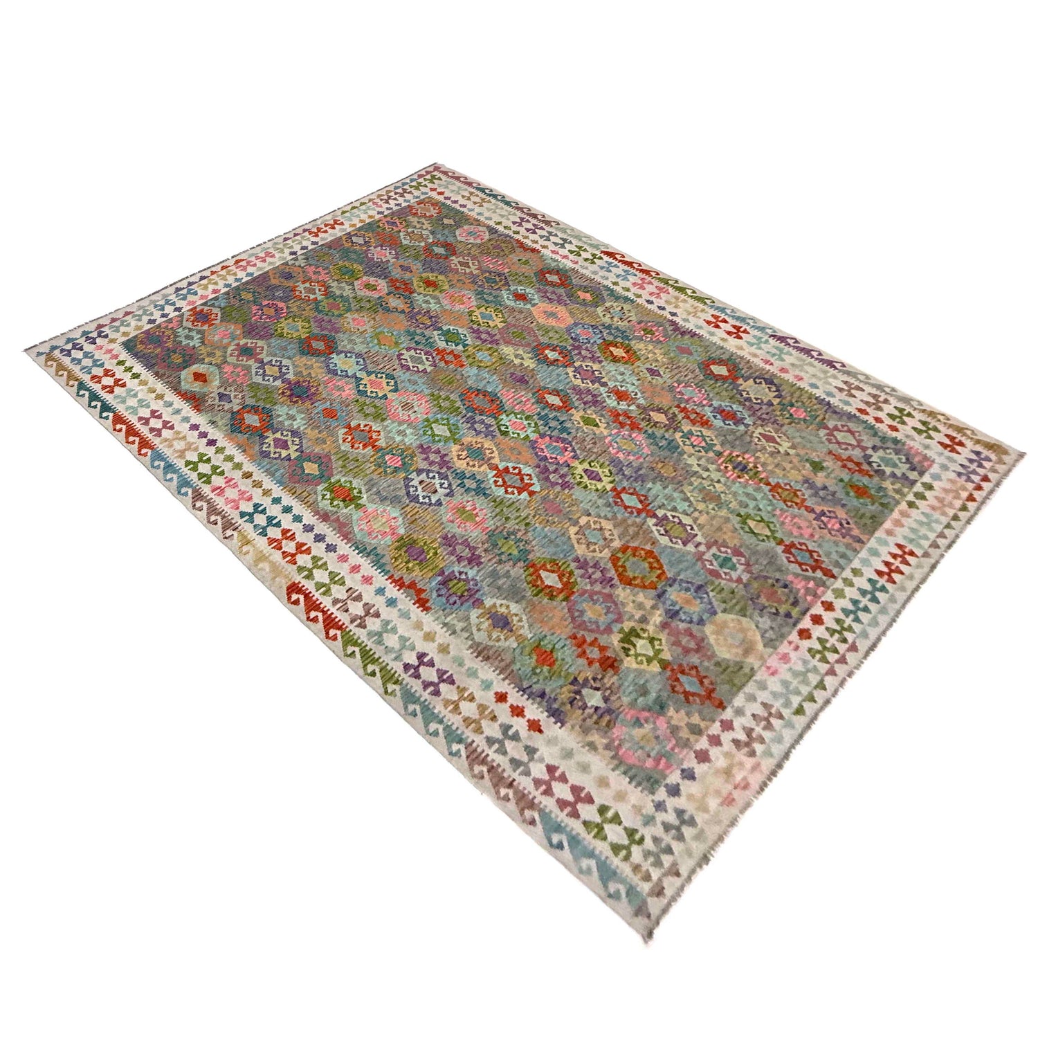 Handmade Vegetable Kilim 10' 0" x 16' 4" (ft) - No. Y39305