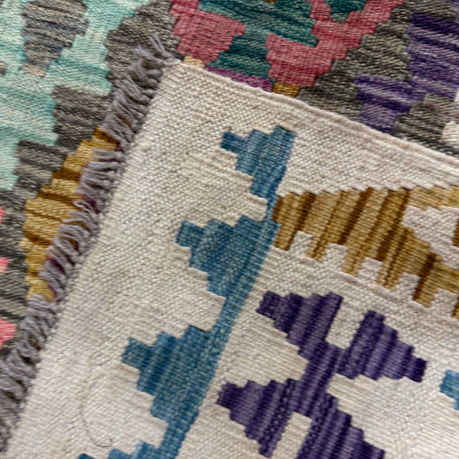 Handmade Vegetable Kilim 10' 0" x 16' 4" (ft) - No. Y39305